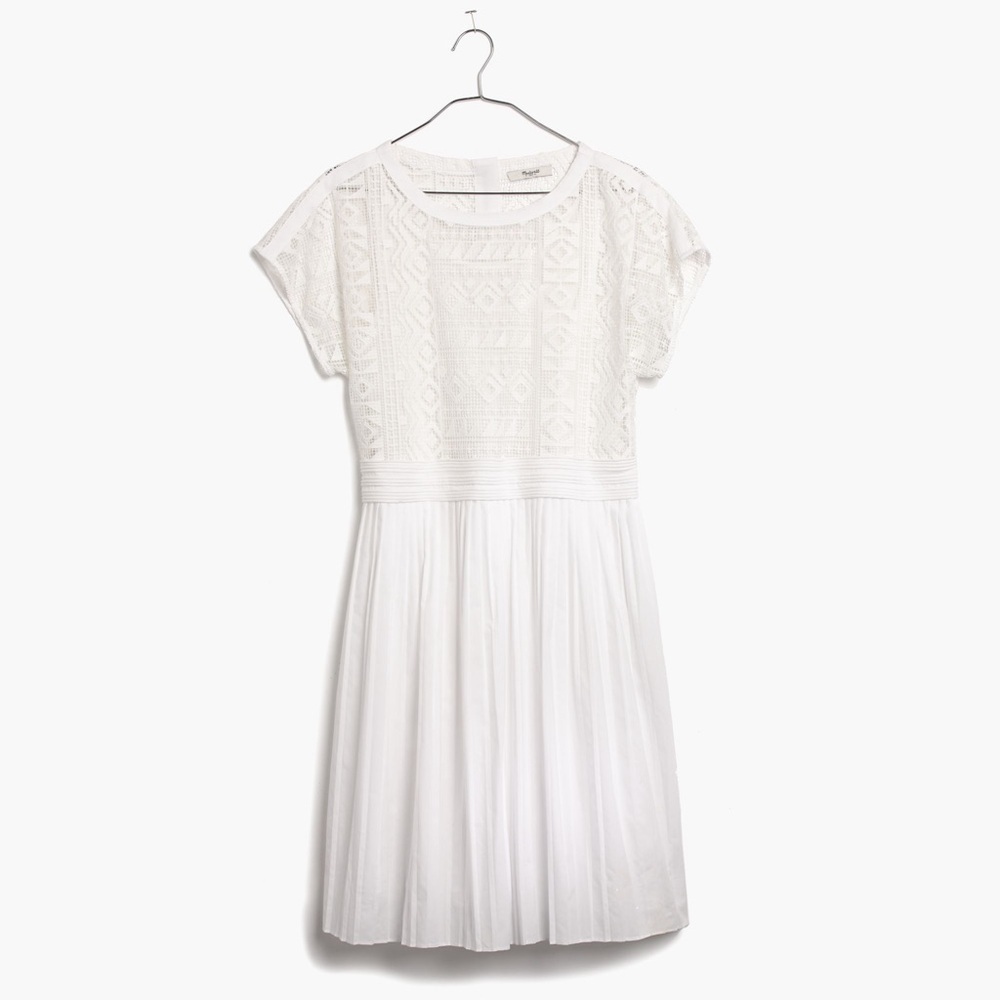 Madewell Geo Lace Mini Dress